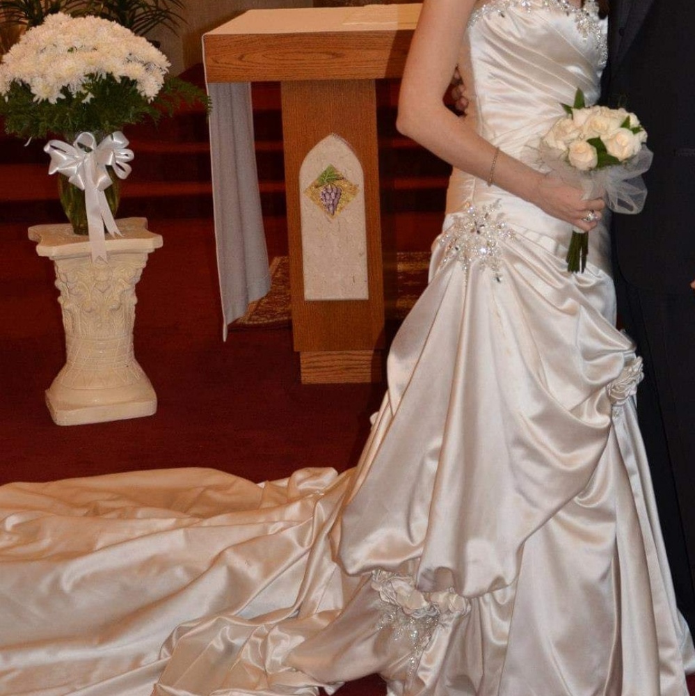 Morilee Ivory wedding dress